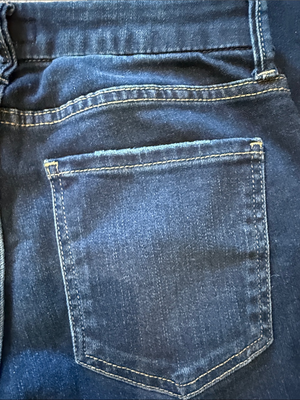 Kut from the Kloth Dark Blue Wide-Leg Jeans with Raw Hem - Picture 9 of 11